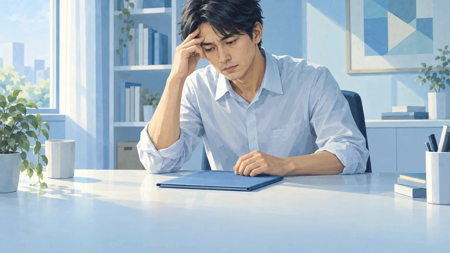 統合失調症の前ぶれから、急性期の初めに見られるの説明動画の冒頭場面