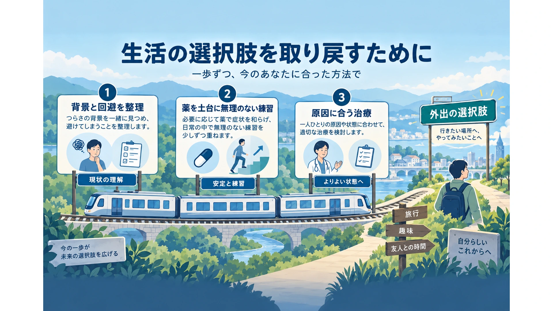 生活の選択肢を取り戻すために