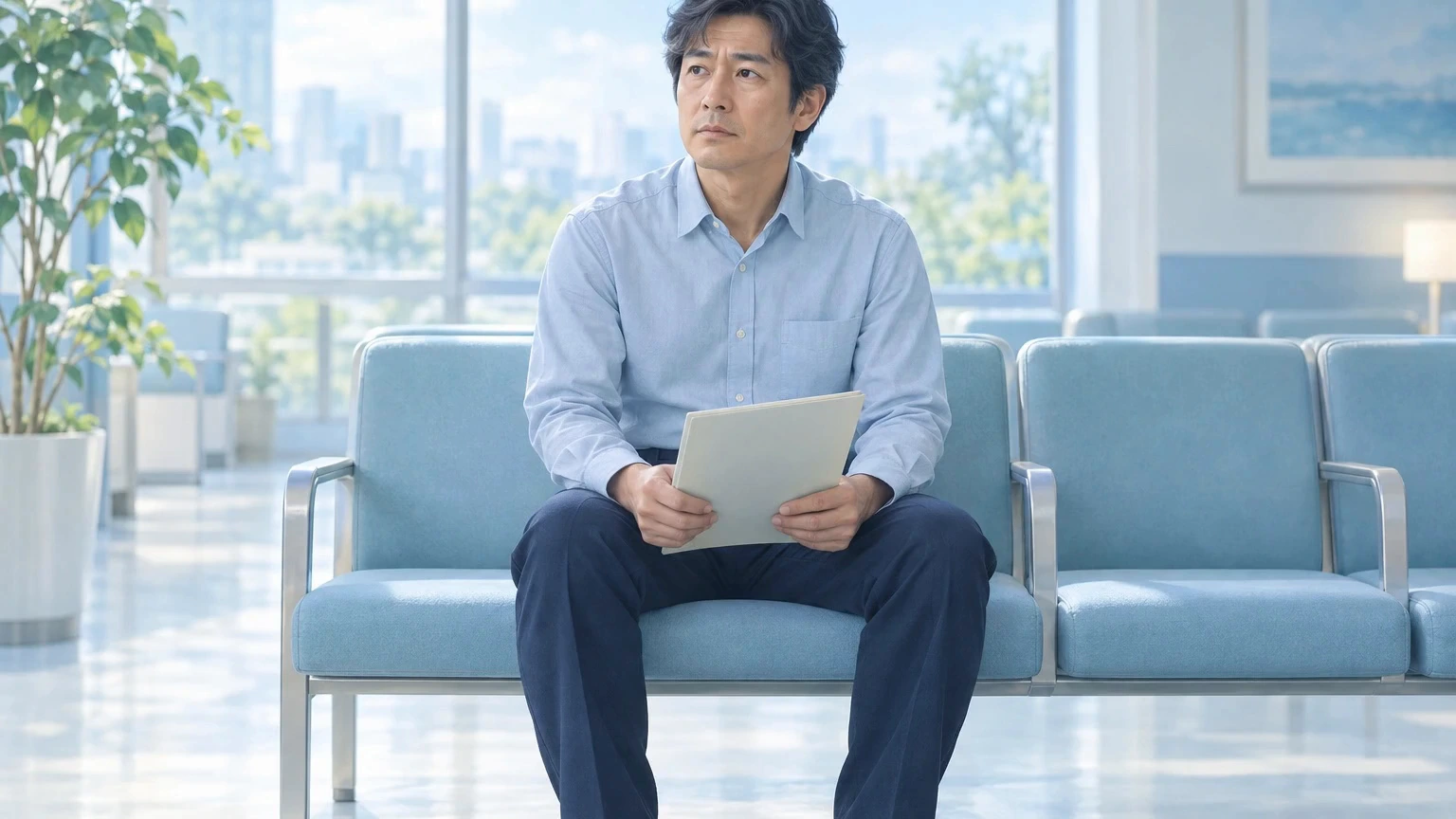 まず耳鼻咽喉科や内科で、体の原因を確認するの説明動画の冒頭場面