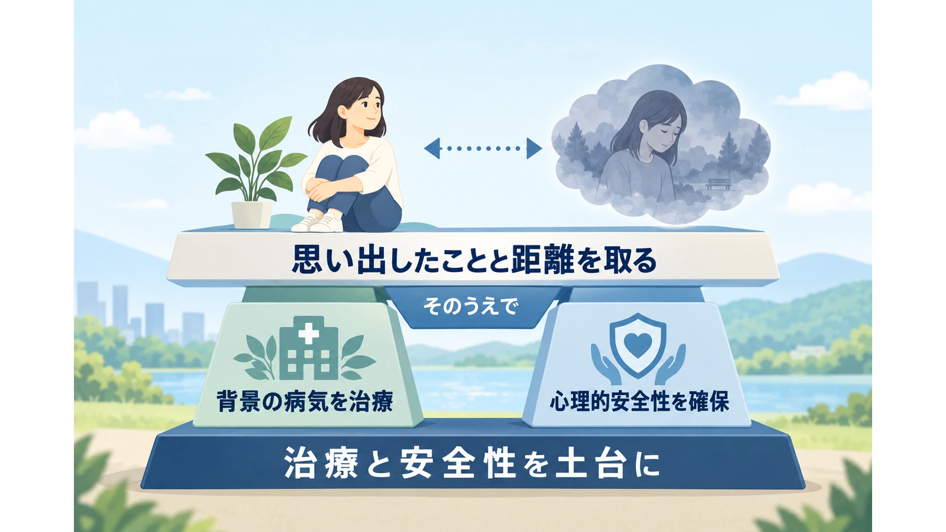 治療と安全性を土台に