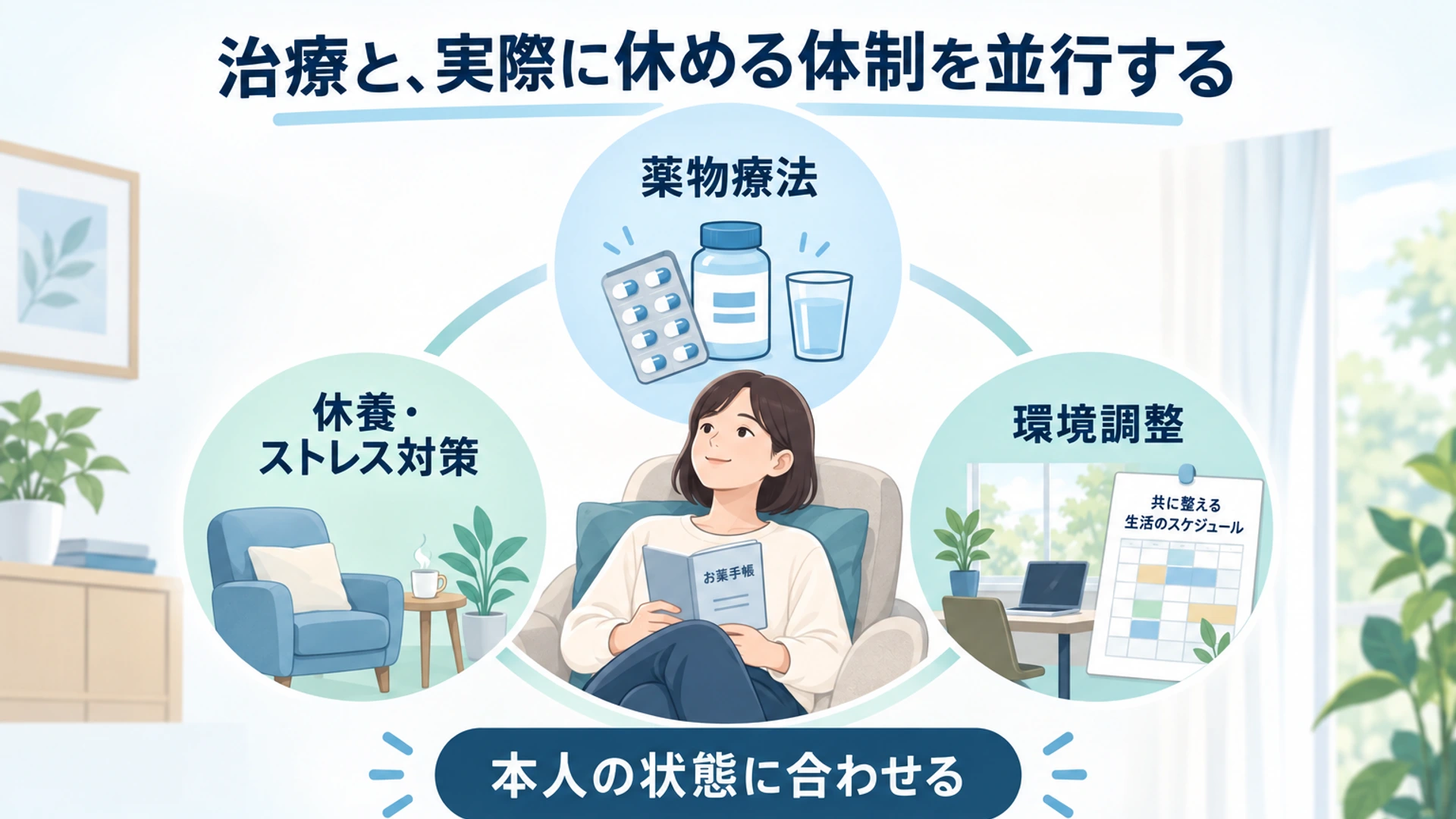 介護うつの治療――薬物療法・休養・環境調整