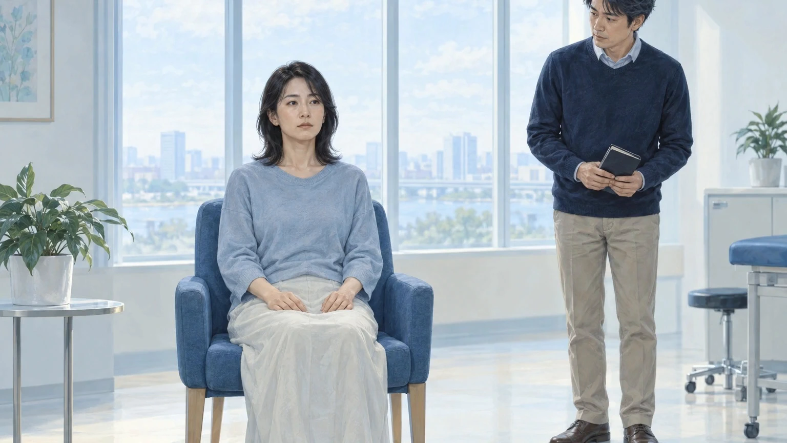 意識はあるが、動かず、呼びかけに反応しないの説明動画の冒頭場面