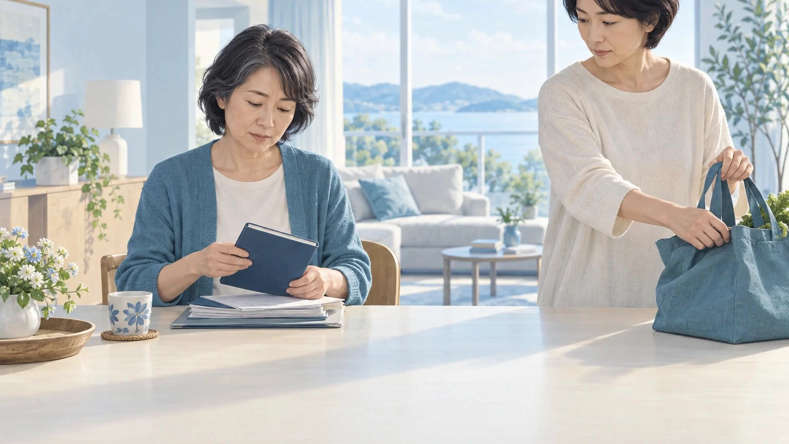 介護を抱え込みすぎず、負担を具体的に減らすの説明動画の冒頭場面