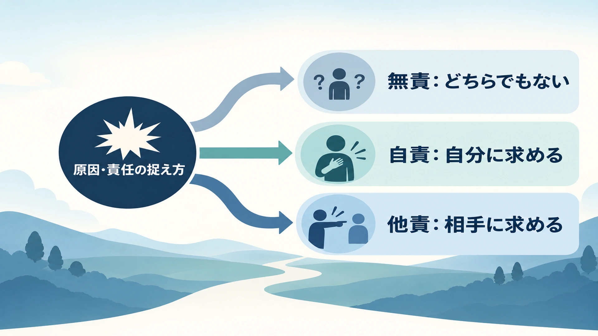 無責とは――意味・読み方と、自責・他責との違い