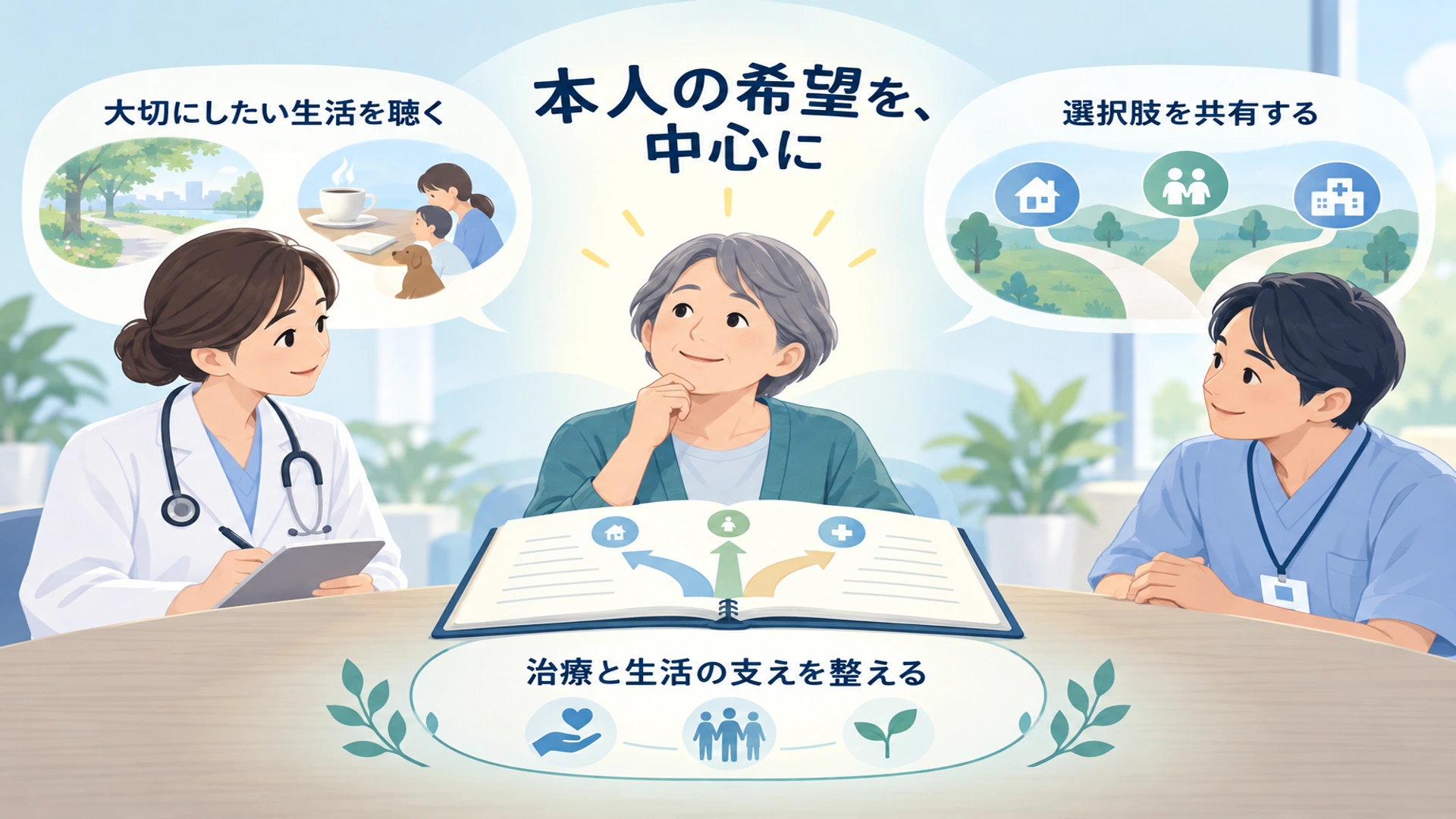 家族・看護師・支援者にできる、リカバリーを支える関わり方