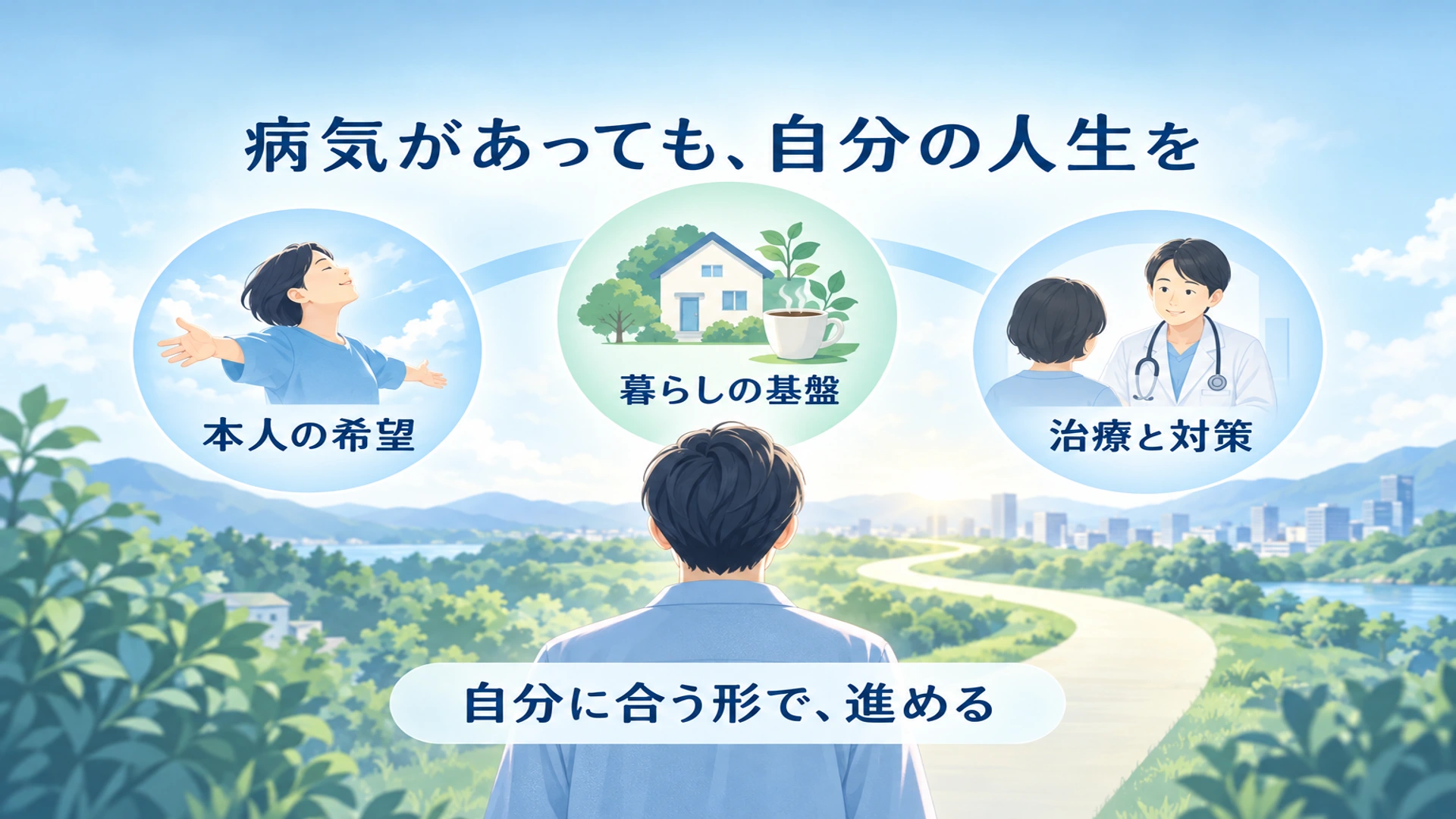 まとめ・病気があっても、自分の人生を生きていく