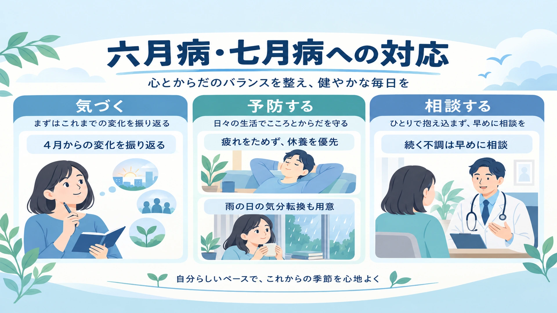 まとめ・関連する病気や症状を詳しく知る