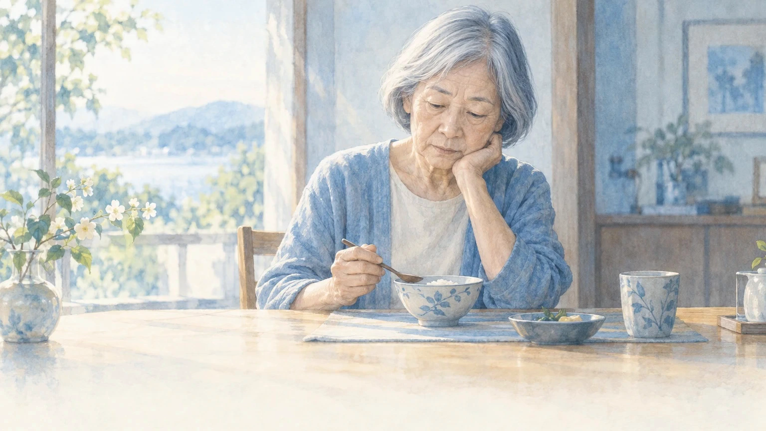落ち込みより、体の不調や物忘れが目立つことがあるの説明動画の冒頭場面