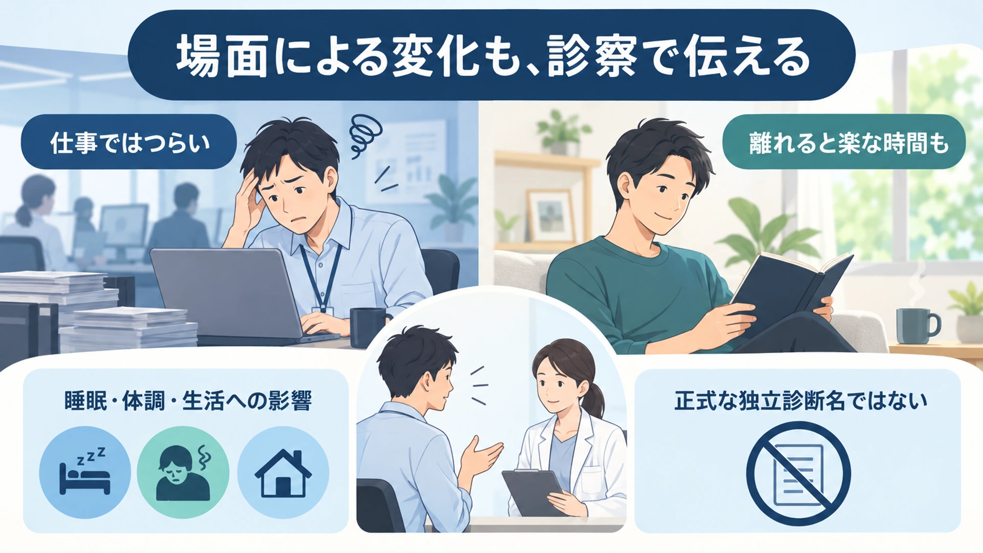 新型うつ病とは――症状・特徴と、正式な診断名との違い