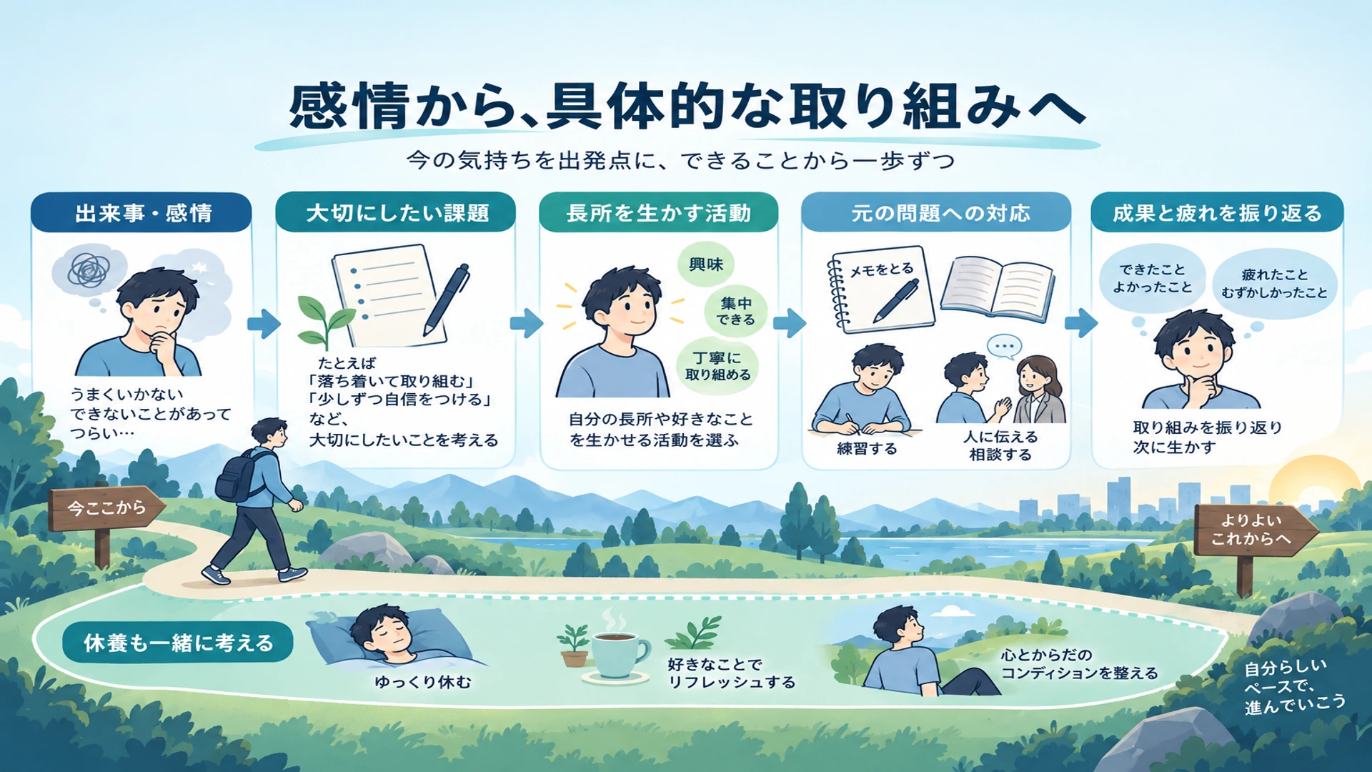 気持ちを昇華するための実践例――仕事・勉強・創作での使い方