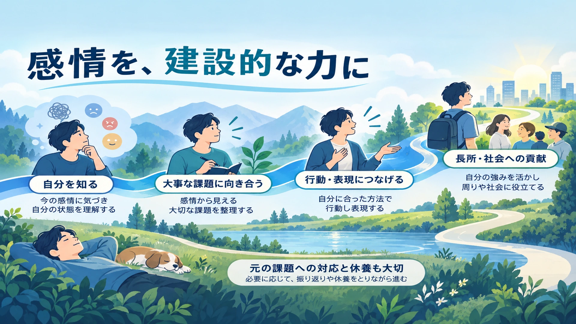 まとめ・関連する感情や考え方を詳しく知る
