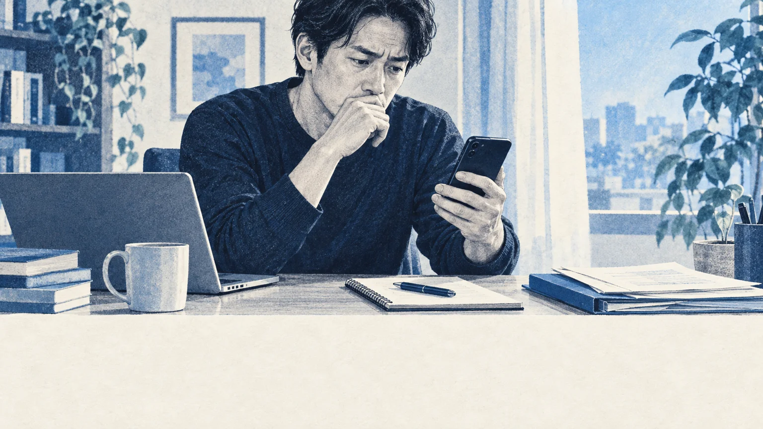 ADHDに伴う感情の変動の説明動画。日常生活の場面を表した架空のイメージ。