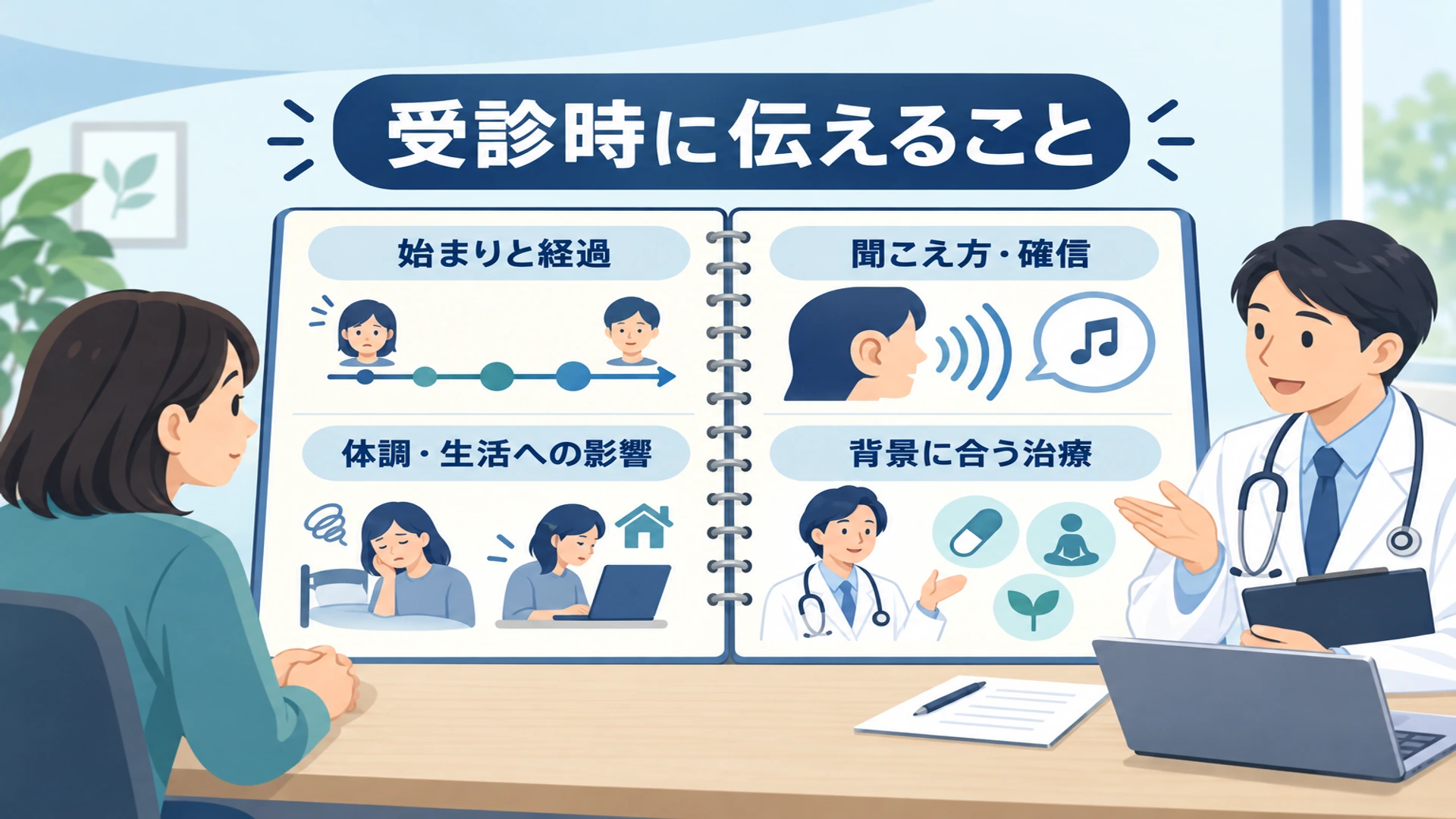 何科に相談する? 受診の目安と診察で伝えること