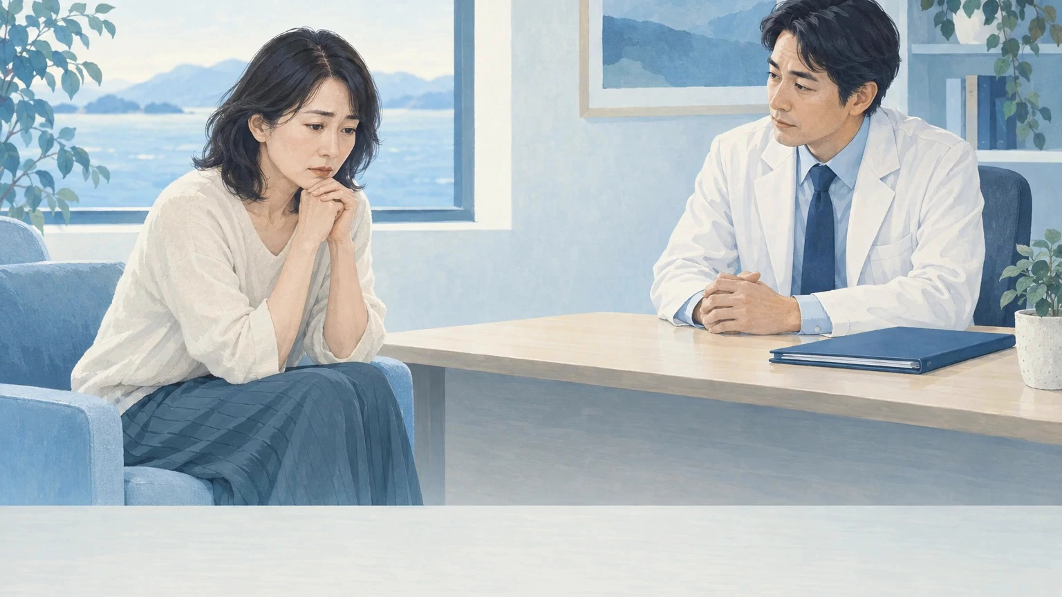 事実と異なる被害を確信し、訂正が難しくなる場合があるの説明動画の冒頭場面