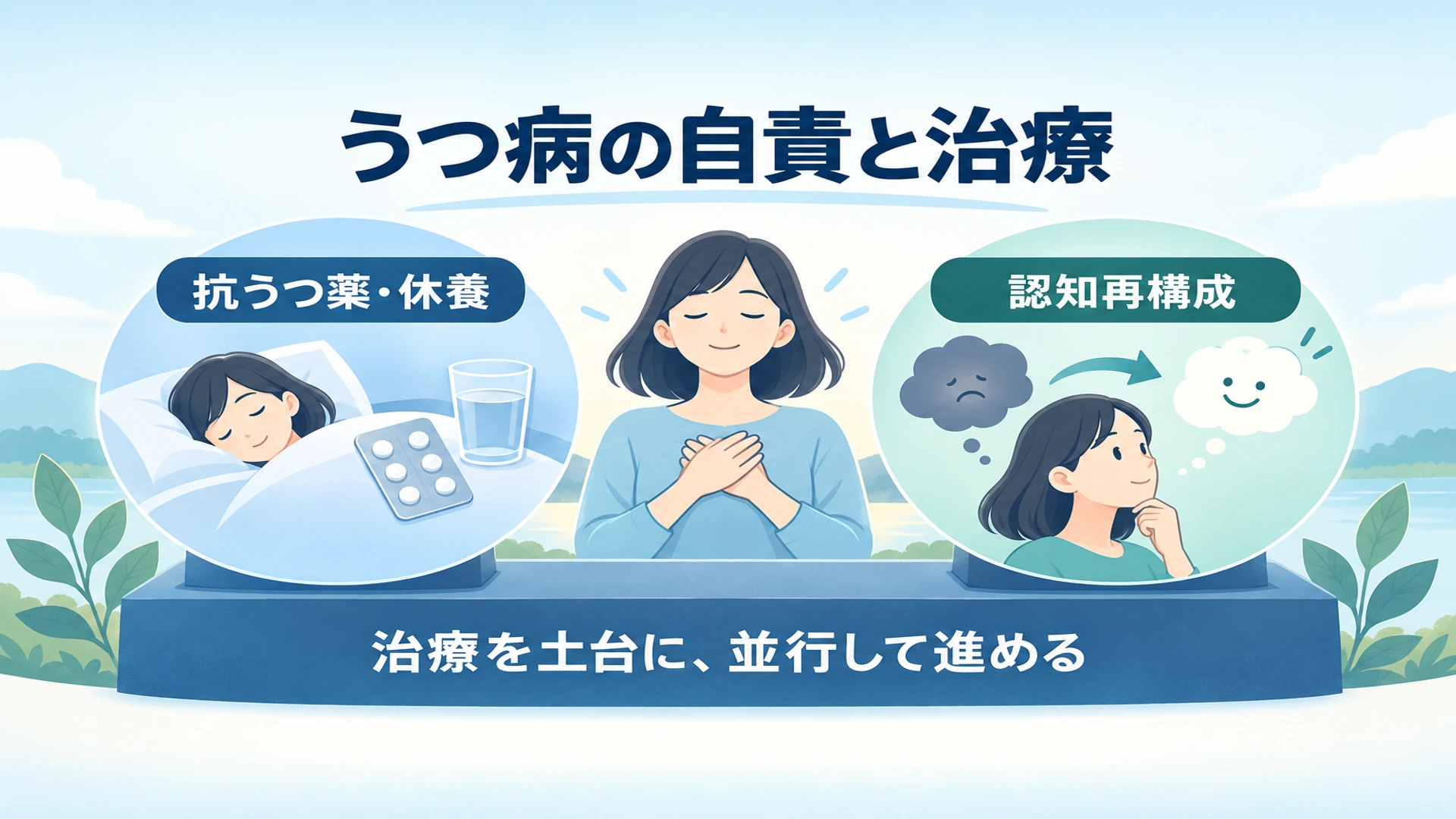 うつ病の自責――強い罪悪感と、治療の進め方