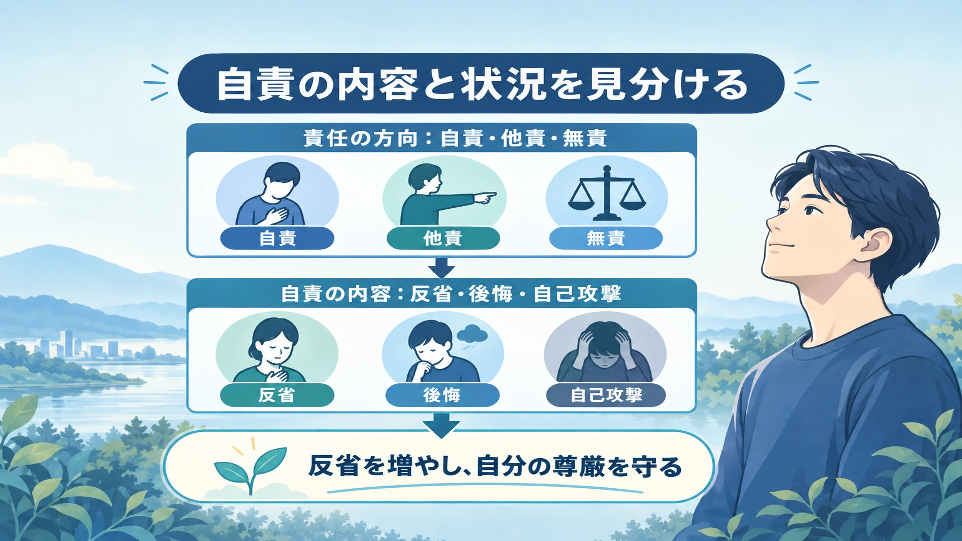 まとめ・関連する考え方や不調を詳しく知る